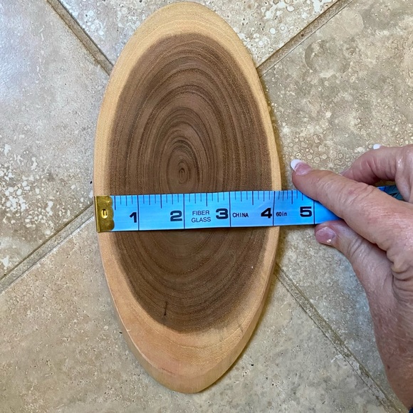 🆕 Handcrafted Neem Wood Cheese Board - Picture 3 of 6